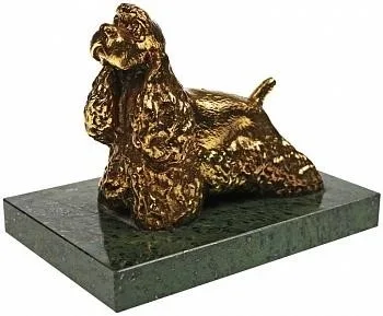 Ручная работа: Статуэтка «Друг» с патиной, 135×100×115 мм