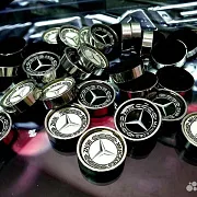 На память: Комплект стальных фишек для нард «Mercedes» — фотография 6