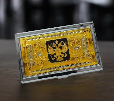 На память: Визитница «Гербовая» №1