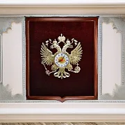 Подарочные настенные часы «Герб России» — фотография 1