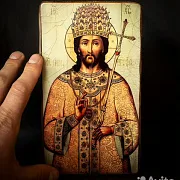 Икона "Христос - Великий Архиерей " — необычный подарок — фотография 2