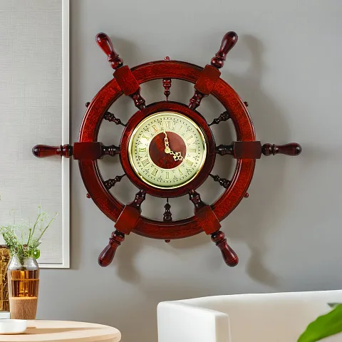 Подарочные часы-штурвал, 6 ручек, диаметр 700 мм