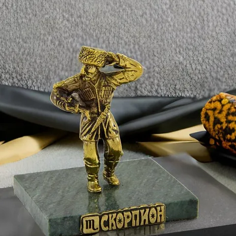 Бронзовая статуэтка «Знак зодиака Скорпион» в подарок
