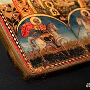 Икона Божией матери "Неувядаемый цвет" — оригинальный подарок — фотография 3