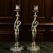 Подсвечники «Турчанки» из латуни и бронзы — красивый подарок — фотография 1