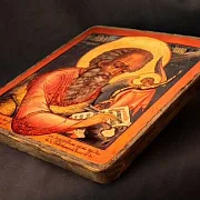 Подарочная икона деревянная "Иоанн Богослов" — фотография 11