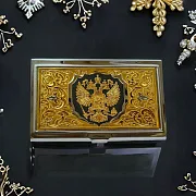 Визитница «Златоуст» — оригинальный подарок — фотография 1