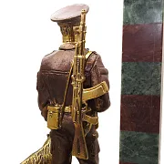 Композиция «Пограничник с собакой» в подарок — фотография 2