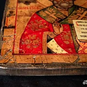 Святой Николай Угодник". Икона — оригинальный подарок — фотография 8