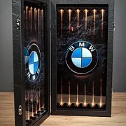 Нарды под стеклом «BMW X5» — необычный подарок — фотография 3