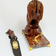 Нож «Медведь на охоте» — необычный подарок — фотография 9