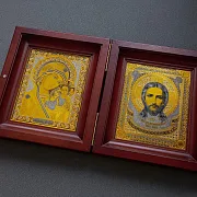 Складень "Православный". Златоуст — красивый подарок — фотография 5