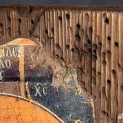 Икона деревянная «Христос во гробе» — оригинальный подарок — фотография 7