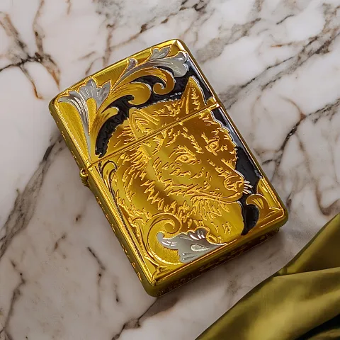 Сувенирная зажигалка Zippo "Вожак и стая" в подарок
