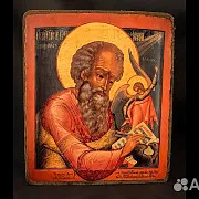 Подарочная икона деревянная "Иоанн Богослов" — фотография 2