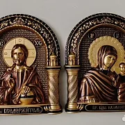 Иконы Венчальная пара — оригинальный подарок — фотография 2