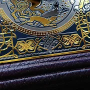 Русская охота — книга в коже — красивый подарок — фотография 5