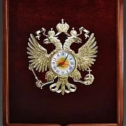 Подарочные настенные часы «Герб России» — фотография 2