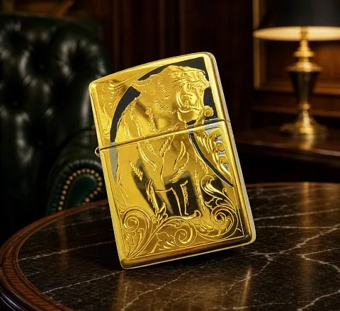 В подарок: Сувенирная зажигалка Zippo "Тигр" №5