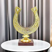 На память: Сувенир подкова "Яшма". Златоуст — фотография 1