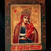 Икона Богоматери "Избавительница от бед страждущих — оригинальный подарок — фотография 5