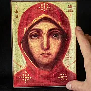 Подарочная икона деревянная "Святая Параскева Пятница" — фотография 1