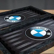 Нарды под стеклом «BMW» — оригинальный подарок — фотография 9