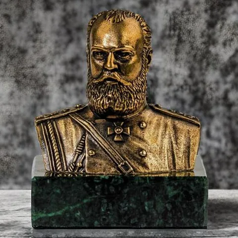 Бронзовый бюст «Александр III» — необычный подарок