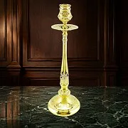На память: Подсвечник «Аристократ» с фианитом — фотография 1