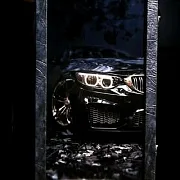 Нарды под стеклом «BMW» — оригинальный подарок — фотография 1
