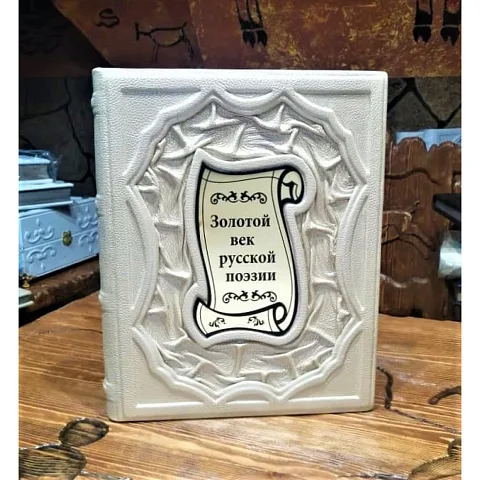Золотой век русской поэзии — книга — красивый подарок