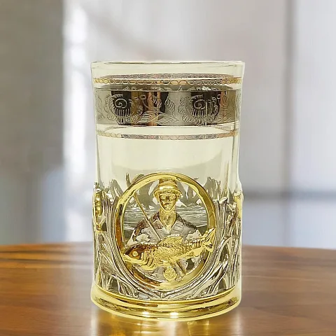 Стопка для водки "Рыбак" — красивый подарок