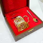 Подстаканник для чая «Охота на уток» — необычный подарок — фотография 5