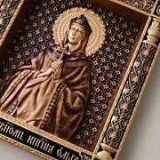 Икона Святая княгиня Ольга — красивый подарок — фотография 6