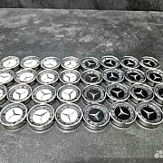 Стальные фишки для нард «Mercedes» — оригинальный подарок — фотография 7