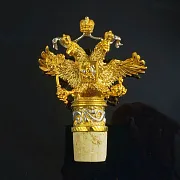 Пробка для бутылки "Двуглавый орел" в подарок — фотография 2