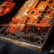 Икона деревянная " Спас Синайский" — оригинальный подарок — фотография 8