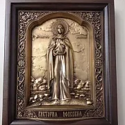 Икона Святая Виктория — оригинальный подарок — фотография 2