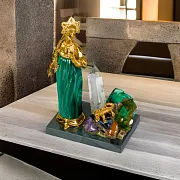 Бронзовая композиция «Хозяйка Медной горы» — красивый подарок — фотография 1